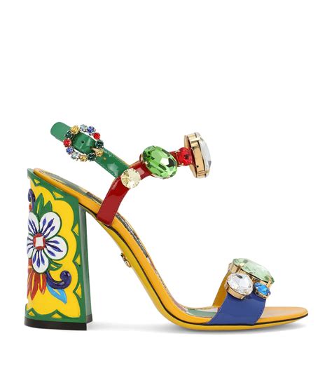 dolce gabbana sandals kids|Dolce & Gabbana heeled sandals.